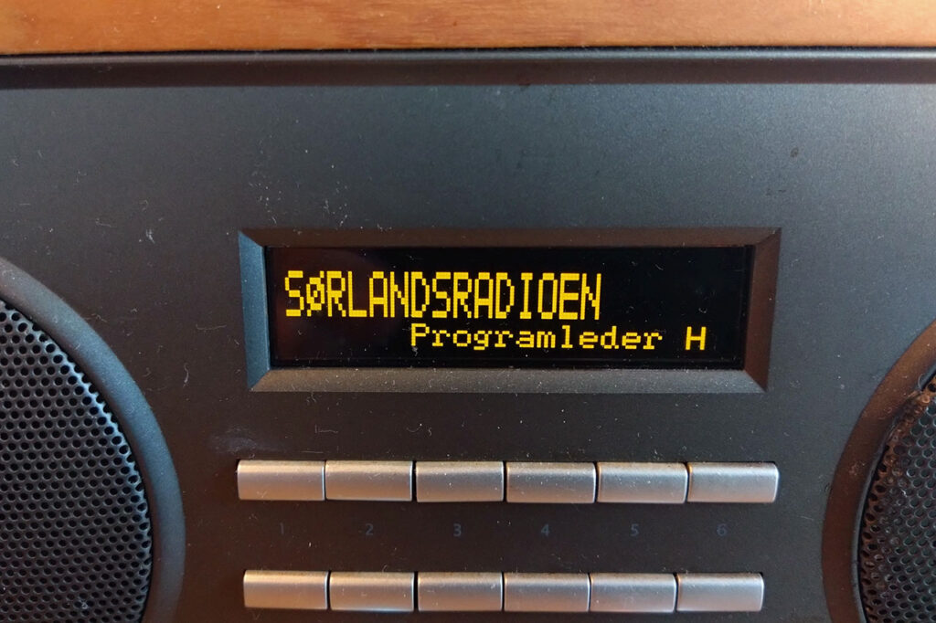 Sørlandsradioen på radio